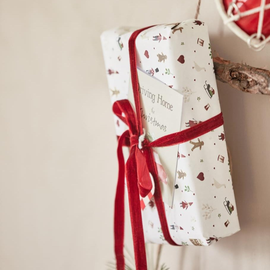 Nordic Tree Christmas Brown Kraft Gift Wrap Paper, 5m – The Danes