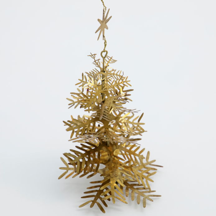 Brass christmas ornaments discount