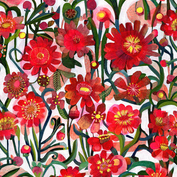 Spraxis Harlequin Flowers Paper Napkins by Esté MacLeod