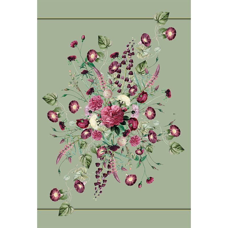 Linen Tablecloth 145x220 cm | Blossom Garden - Thedanes.co.uk - Creative & Sustainable Living The Scandinavian Way