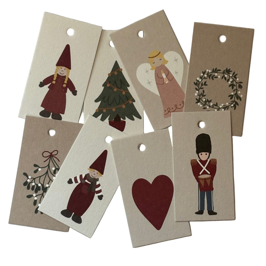 My Nostalgic Scandi Christmas Wrapping Paper | 5M Recyclable - Thedanes.co.uk - Creative & Sustainable Living The Scandinavian Way