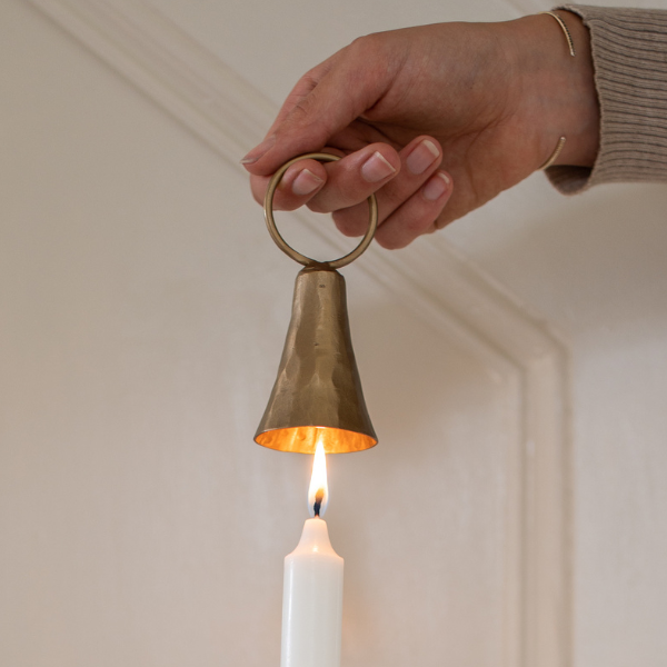 Brass Bell Candle Snuffer - Thedanes.co.uk - Creative & Sustainable Living The Scandinavian Way