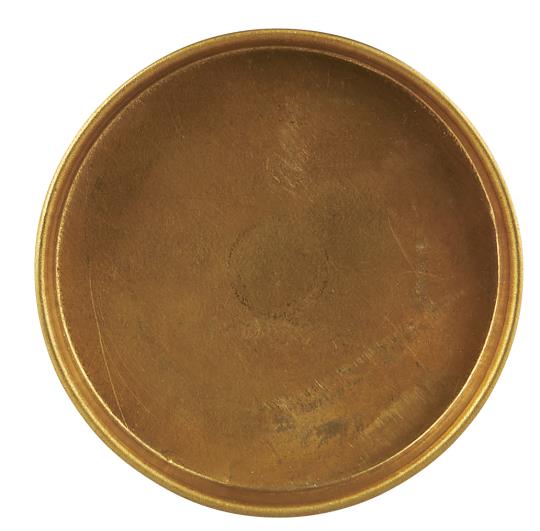 Brass Candle Tray 8cm - Thedanes.co.uk - Creative & Sustainable Living The Scandinavian Way