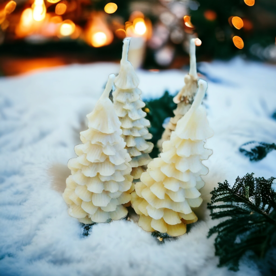 Christmas Tree Beeswax Candle - Thedanes.co.uk - Creative & Sustainable Living The Scandinavian Way