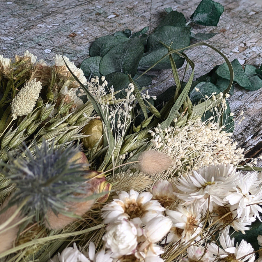 Christmas & Winter Dried Flower & Eucalyptus Wreath Kit - Thedanes.co.uk - Creative & Sustainable Living The Scandinavian Way