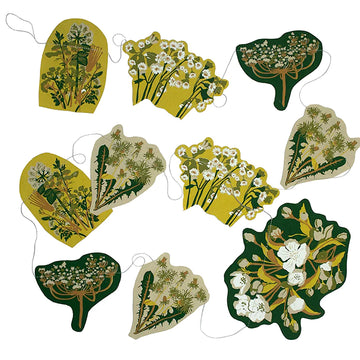 Spring Hedgerow Paper Garland | East End Press