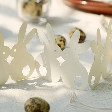 Easter Bunnies Paper Concertina Table Decoration - Thedanes.co.uk - Creative & Sustainable Living The Scandinavian Way