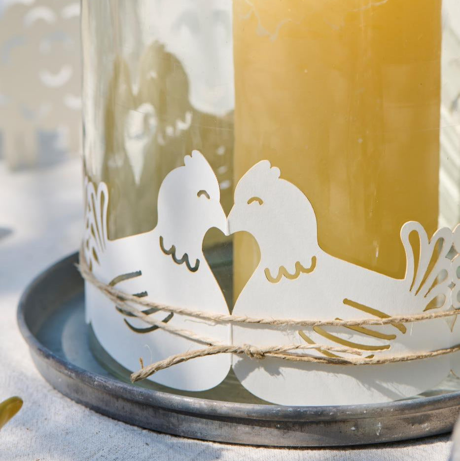 Easter Hens Paper Concertina Table Decoration - Thedanes.co.uk - Creative & Sustainable Living The Scandinavian Way