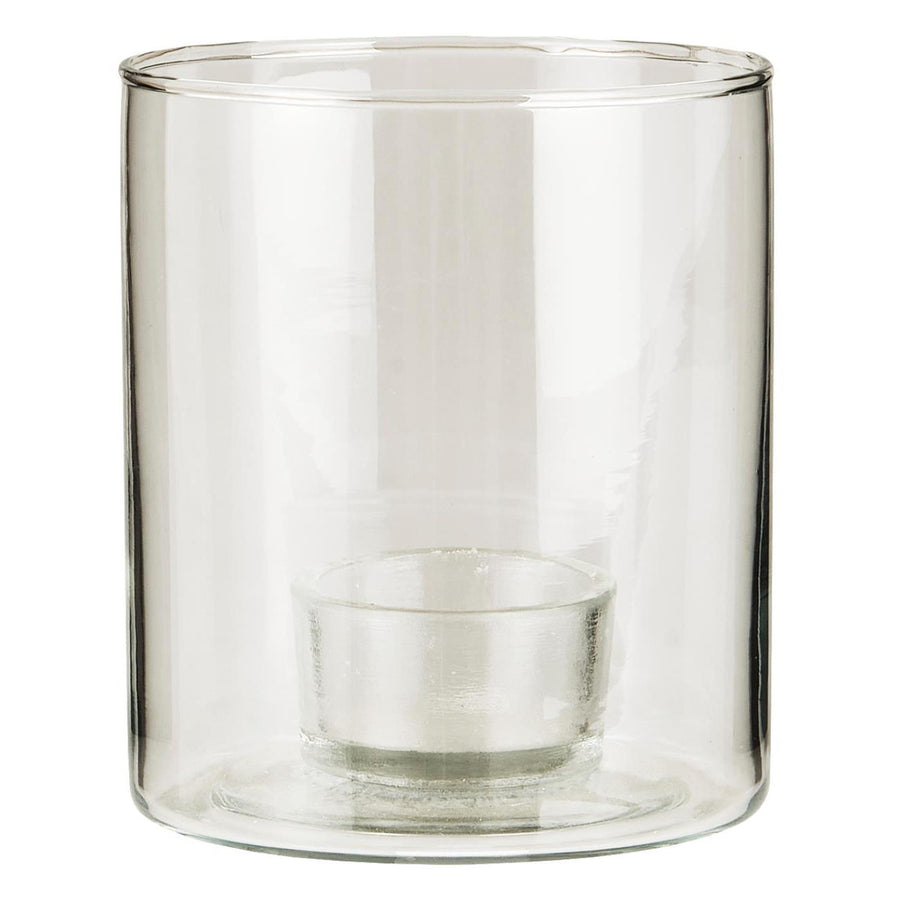 Glass Tealight Candle Holder Hurricane Lantern - Thedanes.co.uk - Creative & Sustainable Living The Scandinavian Way