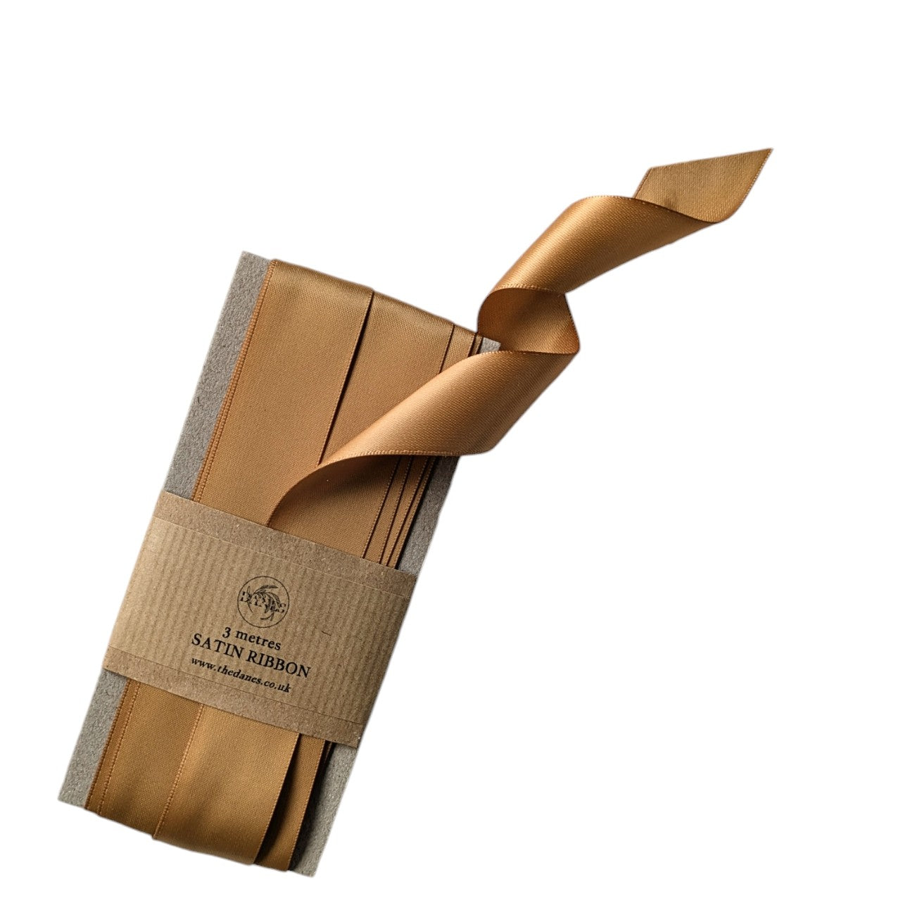 Gold Luxury Double Faced Satin Silk Ribbon x 3M | 25mm or 50mm – The Danes