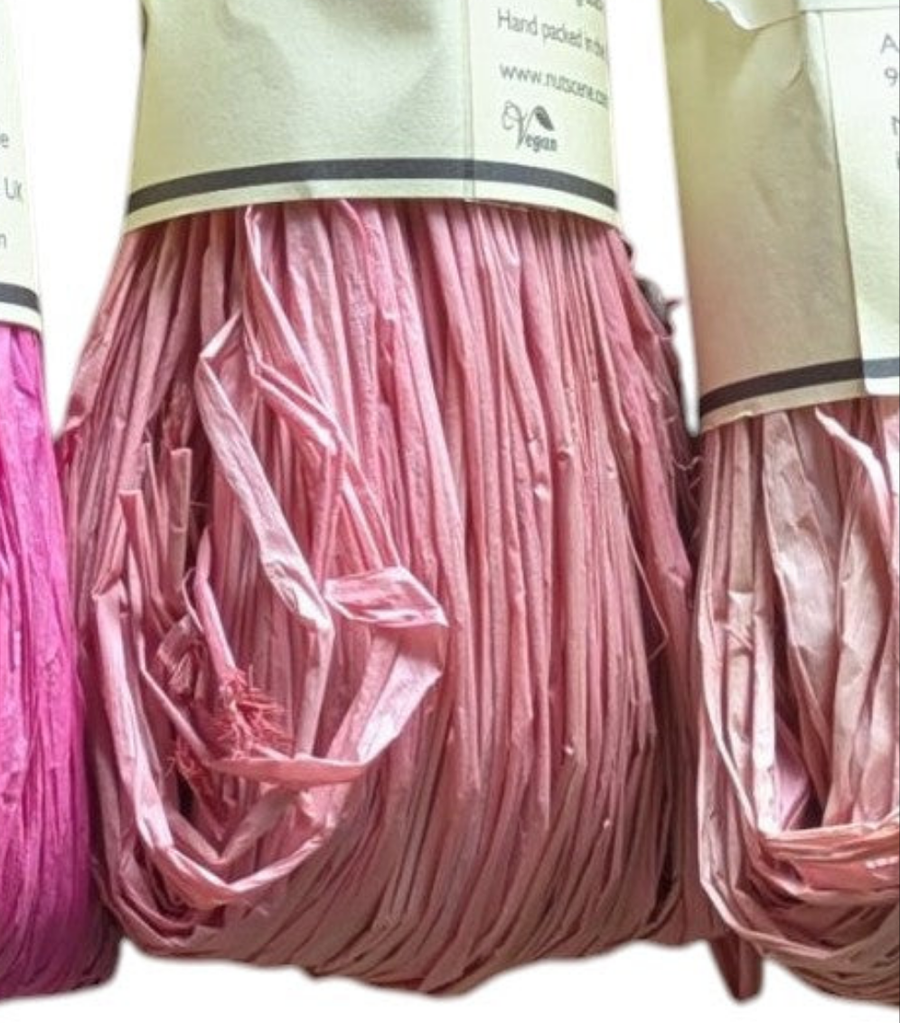 Natural Raffia from Nutscene - Assorted Colours - The Danes