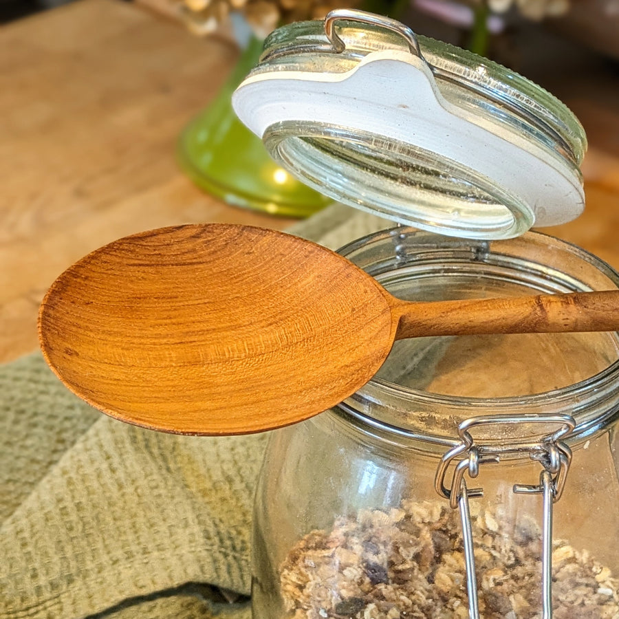 Handmade Wooden Serving Spoon | Fair Trade