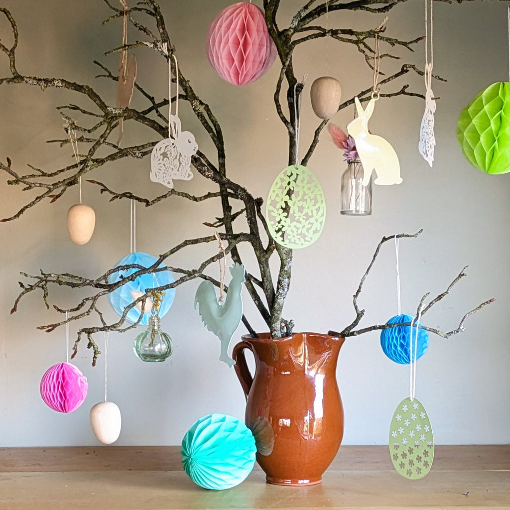 Easter Tree Decorations, Set of 12 - Thedanes.co.uk - Creative & Sustainable Living The Scandinavian Way