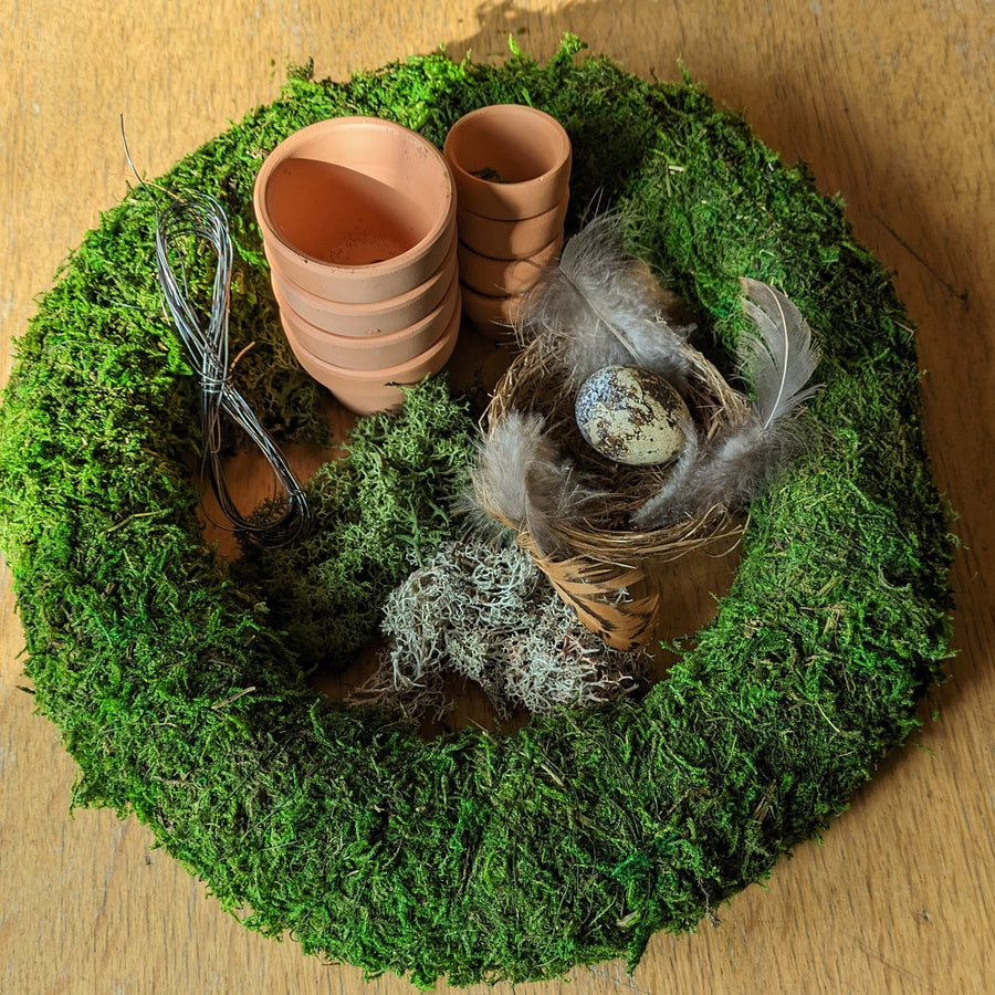 Terracotta Pot Wreath Kit - Thedanes.co.uk - Creative & Sustainable Living The Scandinavian Way