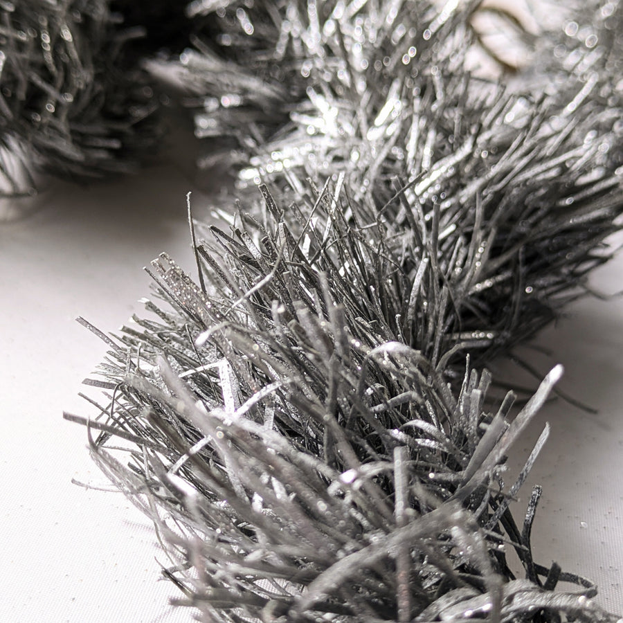 Recycled Paper Tinsel Garland | Silver x 2Mtr - Thedanes.co.uk - Creative & Sustainable Living The Scandinavian Way