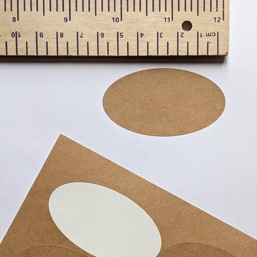 Brown Kraft Sticker Sheets | Assorted Designs - Thedanes.co.uk - Creative & Sustainable Living The Scandinavian Way