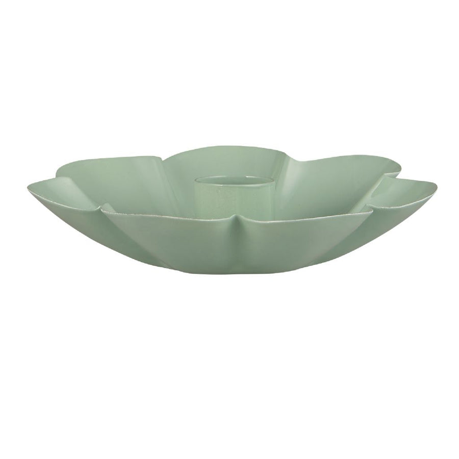 Pastel Powder Pink or Pastel Green Flower Candle Holder - Thedanes.co.uk - Creative & Sustainable Living The Scandinavian Way