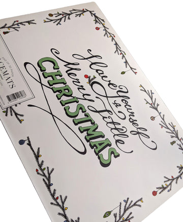 Merry Little Christmas Paper Place Mats x 30 - Thedanes.co.uk - Creative & Sustainable Living The Scandinavian Way