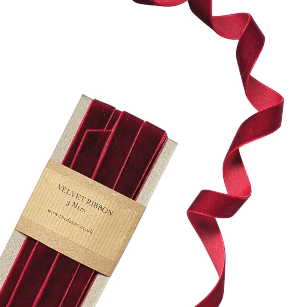 Velvet Ribbon - 15mm x 3M | Crafts & Gift Wrapping – The Danes