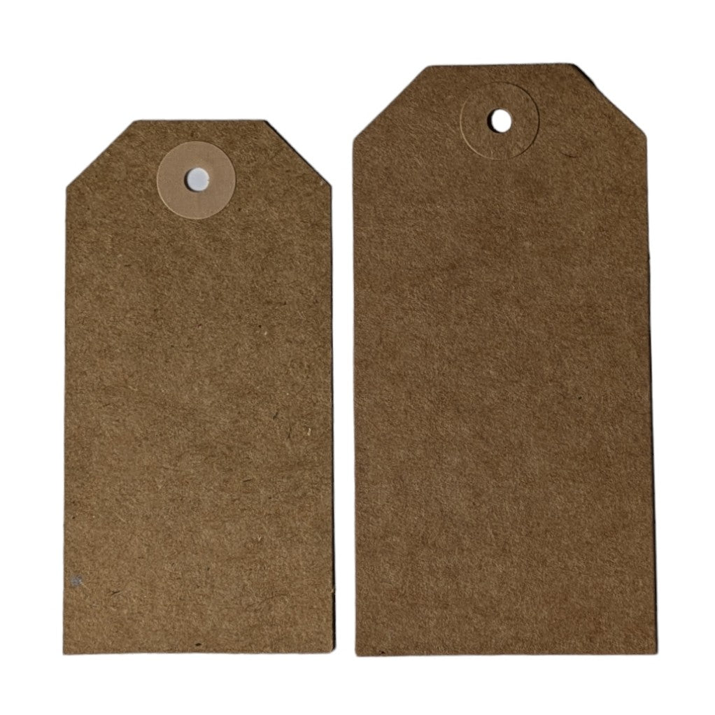 20 Classic Buff Manilla Tags | Eco Friendly Gift Wraping & Tags, – The ...