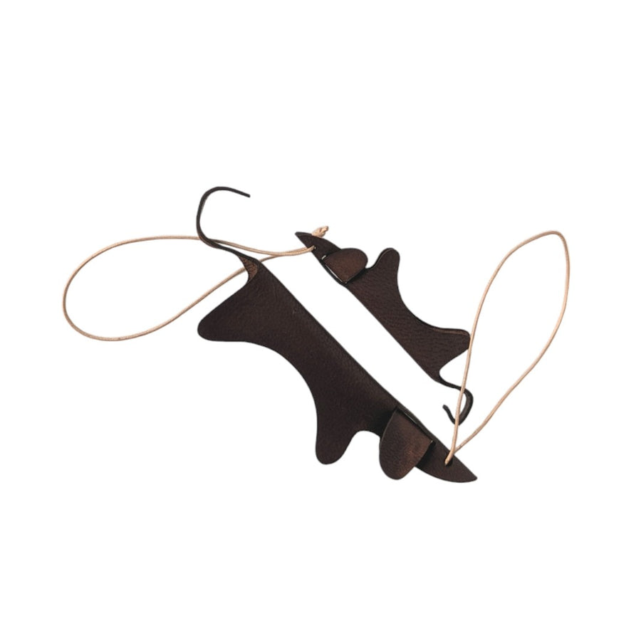 Leather Dachshund Tree Decoration | 2 Sizes - Thedanes.co.uk - Creative & Sustainable Living The Scandinavian Way