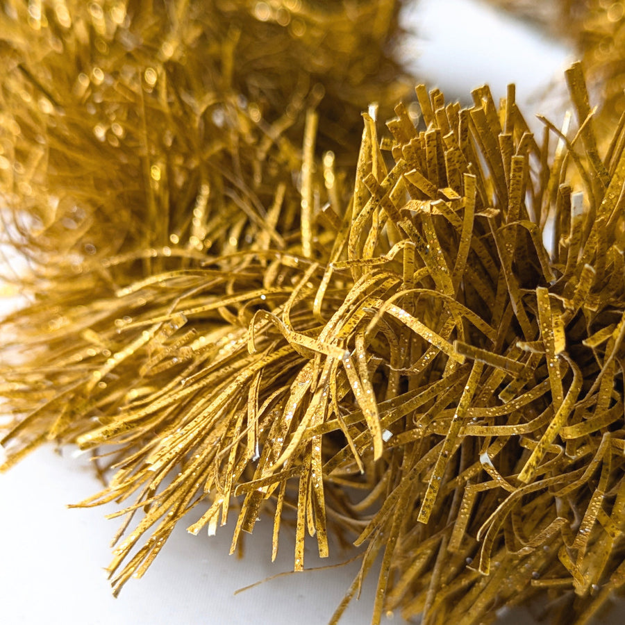 Recycled Paper Tinsel Garland | Gold x 2Mtr - Thedanes.co.uk - Creative & Sustainable Living The Scandinavian Way