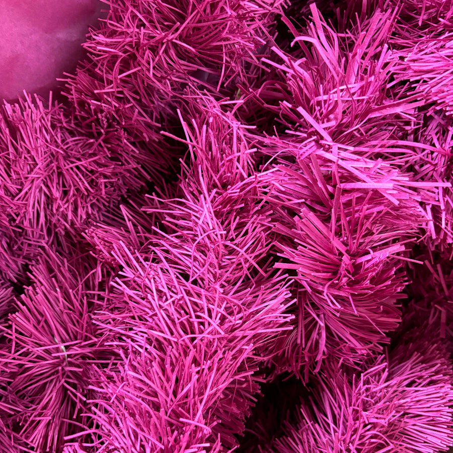 Recycled Paper Tinsel Garland | Pink x 2Mtr - Thedanes.co.uk - Creative & Sustainable Living The Scandinavian Way