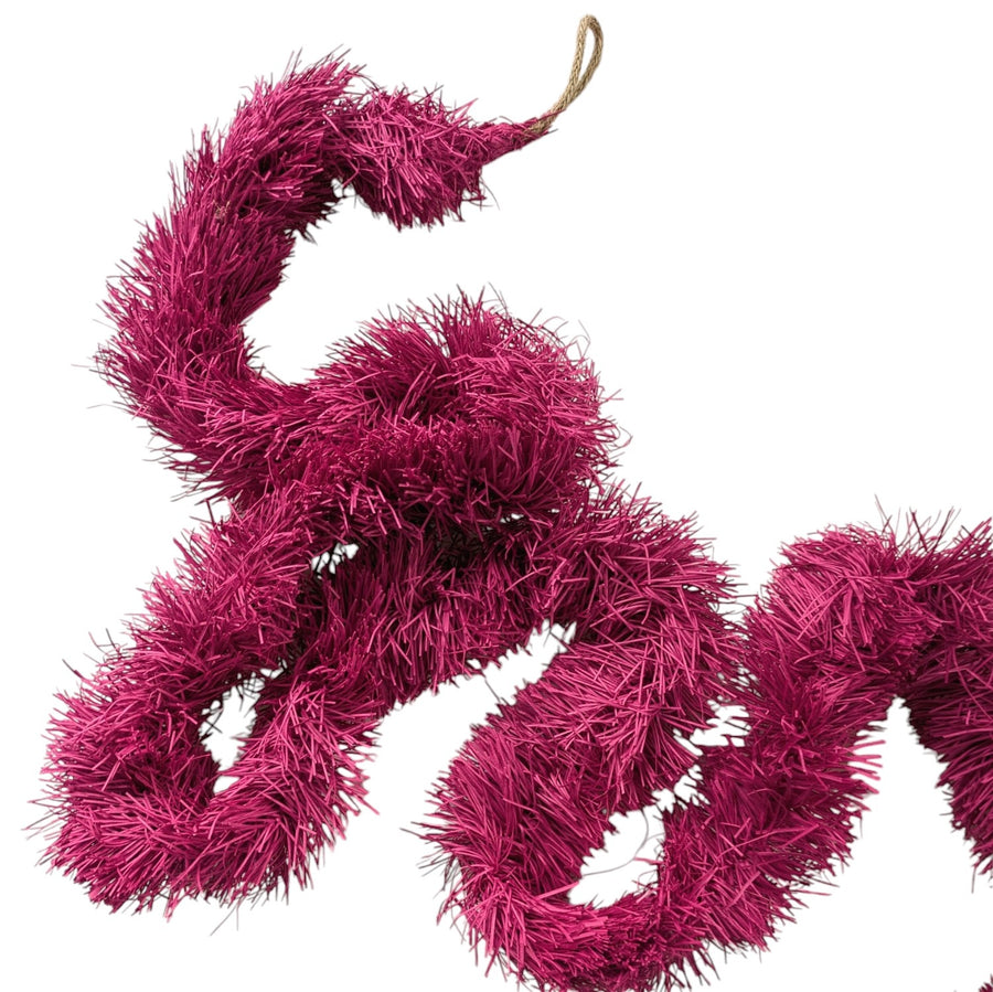 Recycled Paper Tinsel Garland | Pink x 2Mtr - Thedanes.co.uk - Creative & Sustainable Living The Scandinavian Way