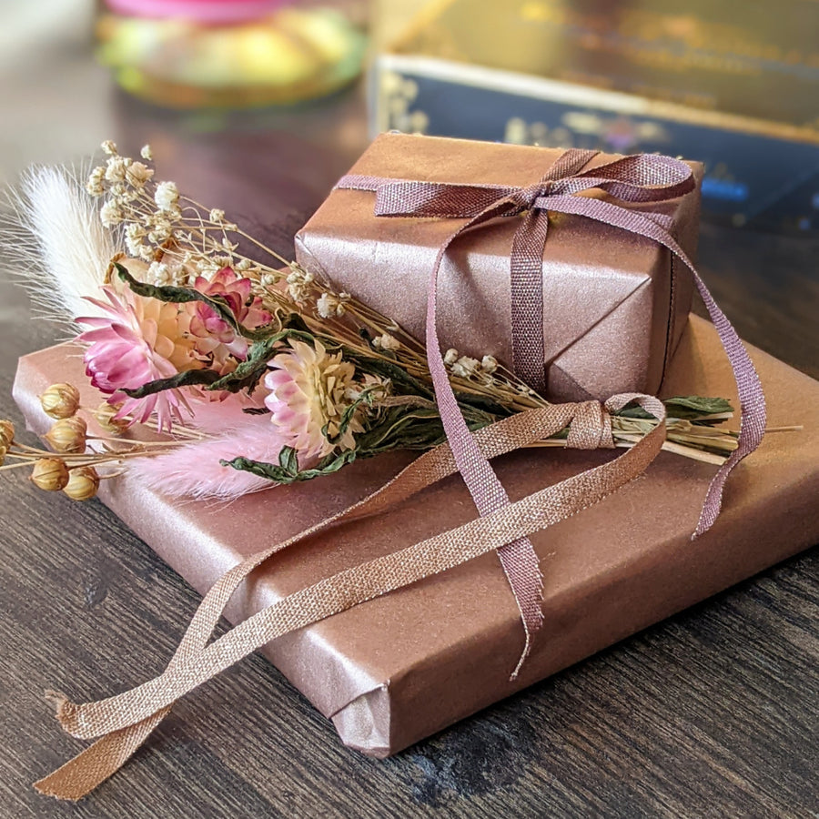 Rose Gold Kraft Wrapping Paper - 3M, Recycled