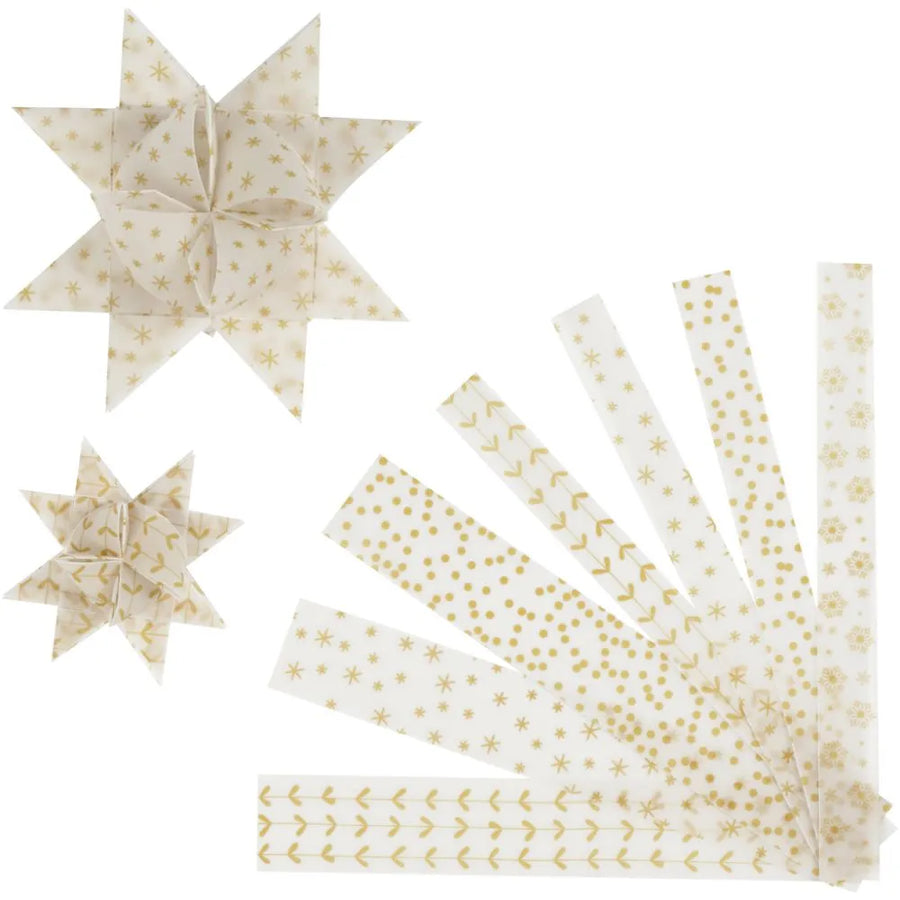 Scandi Paper Star Craft Kit for 12 Stars