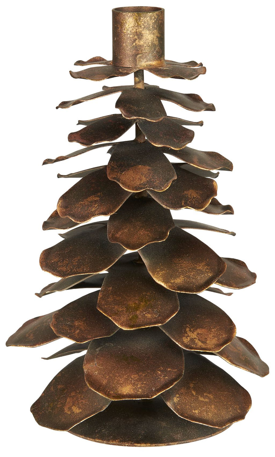 Scandinavian Metal Pine Cone Candle Holder - XLarge - Thedanes.co.uk - Creative & Sustainable Living The Scandinavian Way