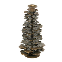 Scandinavian Metal Pine Cone Candle Holder - 2 Sizes - Thedanes.co.uk - Creative & Sustainable Living The Scandinavian Way