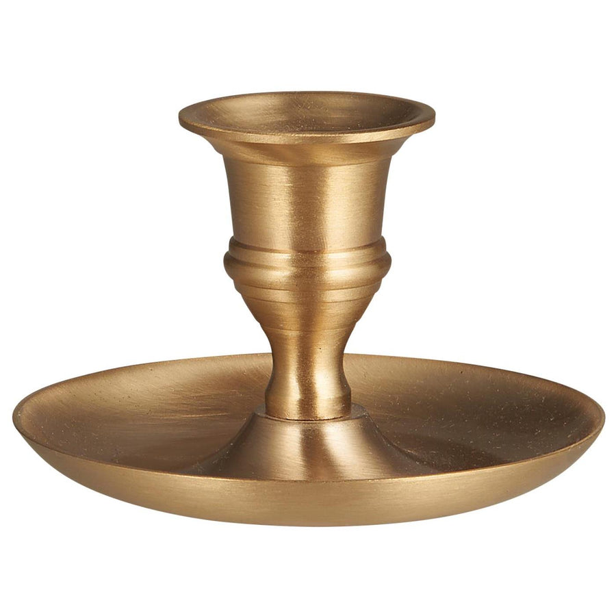 Brass Candlestick in 2 Sizes | 5.5cm or 10.5cm - Thedanes.co.uk - Creative & Sustainable Living The Scandinavian Way