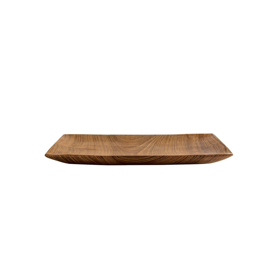 Teak Root Flat Tray | 22cm Long - Thedanes.co.uk - Creative & Sustainable Living The Scandinavian Way