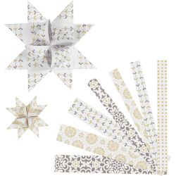 Scandi Paper Star Craft Kit for 12 Stars - Thedanes.co.uk - Creative & Sustainable Living The Scandinavian Way