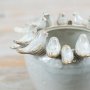 White Washed Ceramic Bird Vase | 13.5cm - Thedanes.co.uk - Creative & Sustainable Living The Scandinavian Way