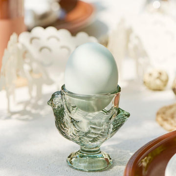 Decorative Glass Easter Chicken Egg Cup - Thedanes.co.uk - Creative & Sustainable Living The Scandinavian Way