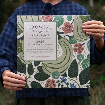 2026 Lino Print Calendar - Growing Through The Seasons | Isla Middleton - Thedanes.co.uk - Creative & Sustainable Living The Scandinavian Way