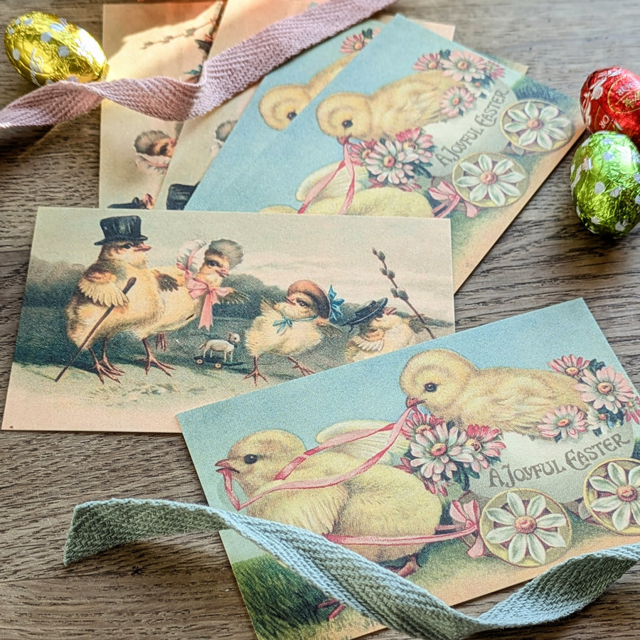 6 Gift Tags | Vintage Easter - Thedanes.co.uk - Creative & Sustainable Living The Scandinavian Way