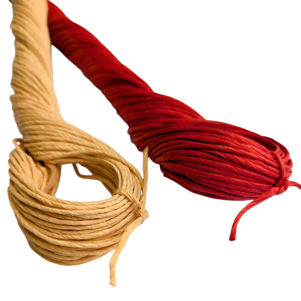 Twisted Paper String x 30Mtr | Red or Natural