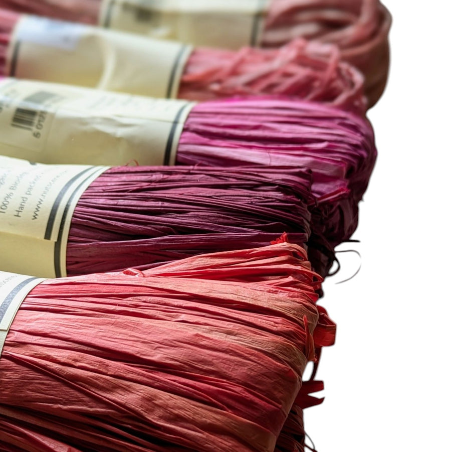 Natural Raffia from Nutscene - Assorted Colours - Thedanes.co.uk - Creative & Sustainable Living The Scandinavian Way