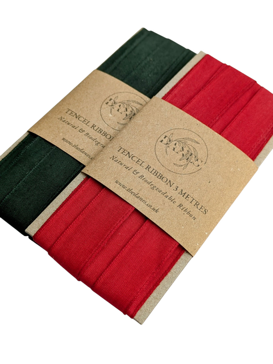 Biodegradable Tencel Ribbon 3M x 16mm - Thedanes.co.uk - Creative & Sustainable Living The Scandinavian Way