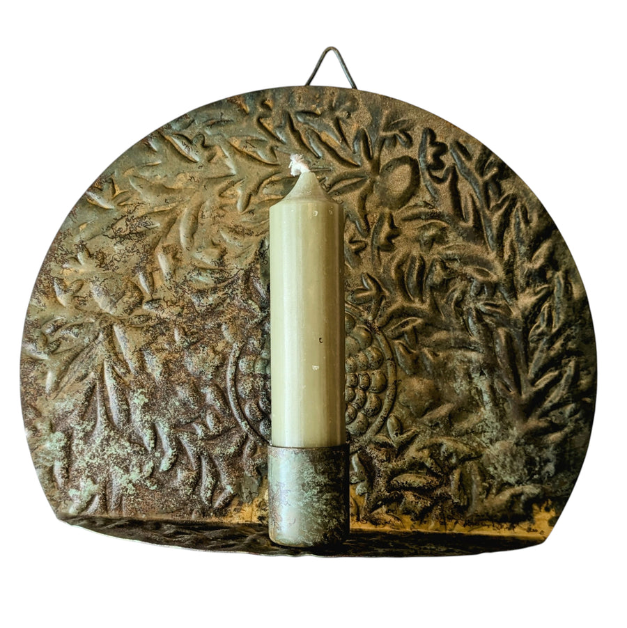 Wall Candle Holder Gift Set | Incl 3 Candles