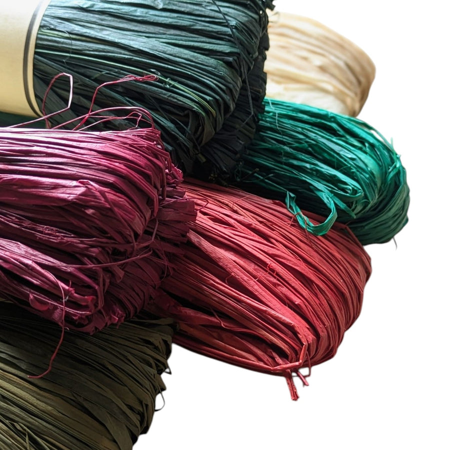 Natural Raffia from Nutscene - Assorted Colours - Thedanes.co.uk - Creative & Sustainable Living The Scandinavian Way