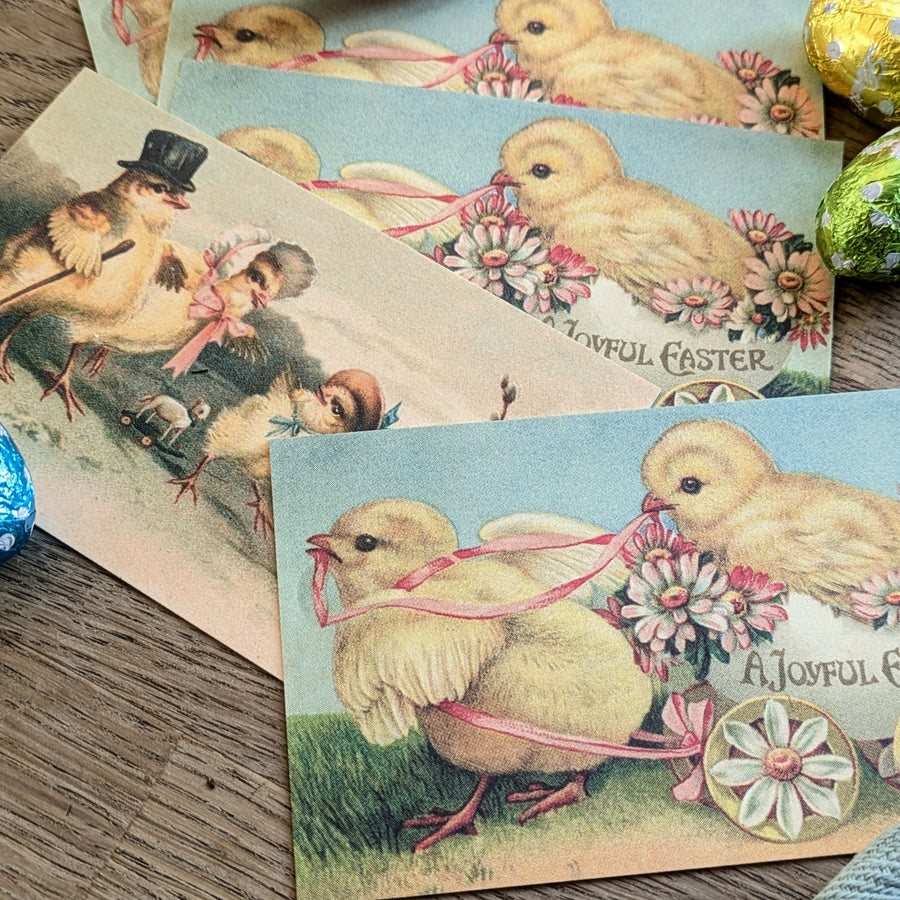 6 Gift Tags | Vintage Easter - Thedanes.co.uk - Creative & Sustainable Living The Scandinavian Way