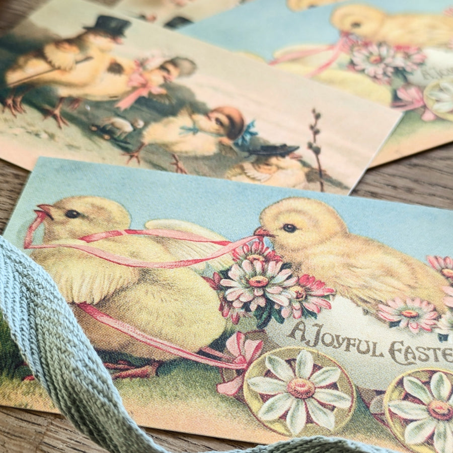 6 Gift Tags | Vintage Easter - Thedanes.co.uk - Creative & Sustainable Living The Scandinavian Way