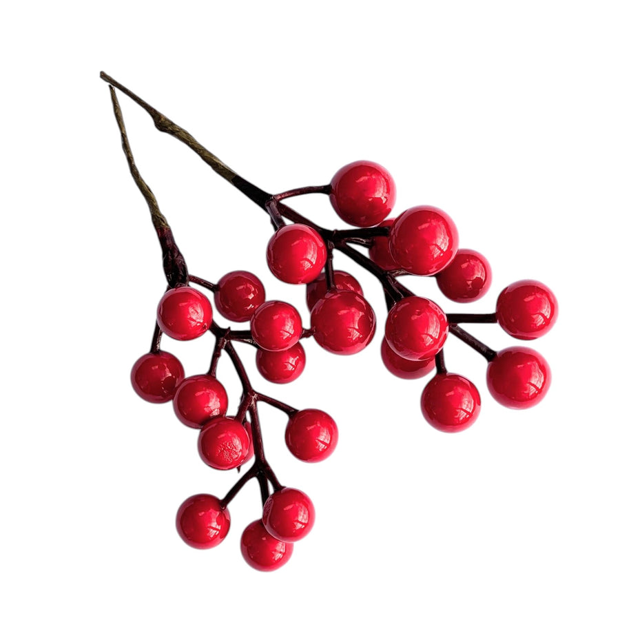 Red Berry Florist Decorations l 2 'Twigs' - Thedanes.co.uk - Creative & Sustainable Living The Scandinavian Way