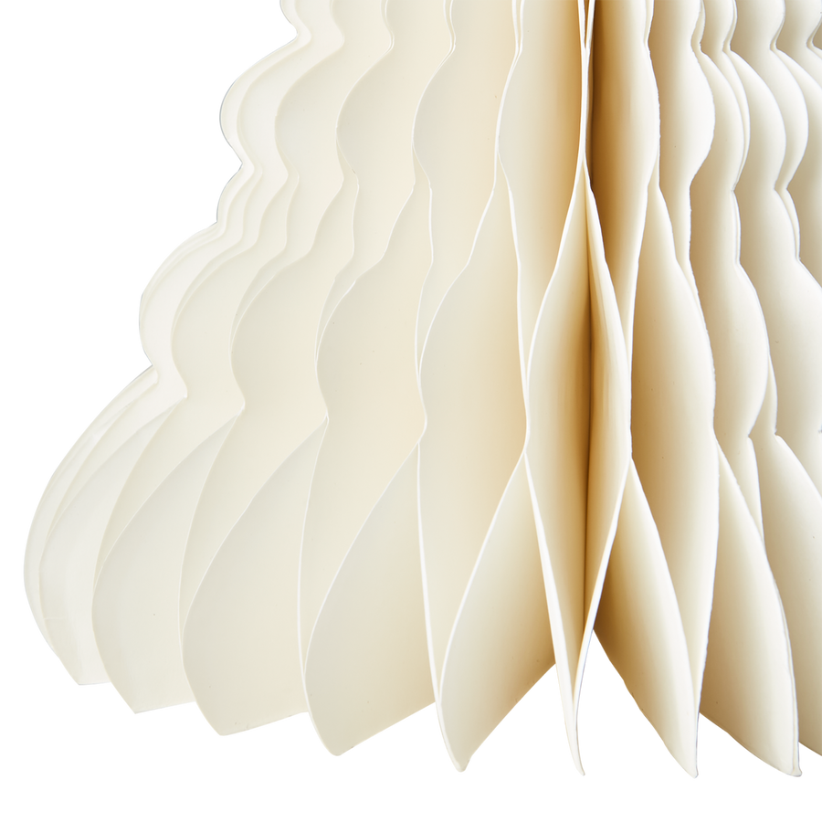 White Christmas Paper Trees Decorations | Set of Two - Thedanes.co.uk - Creative & Sustainable Living The Scandinavian Way