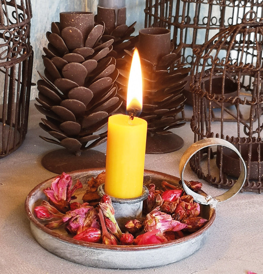 Zinc Wee Willie Winkie Candle Holder - Metal - Thedanes.co.uk - Creative & Sustainable Living The Scandinavian Way