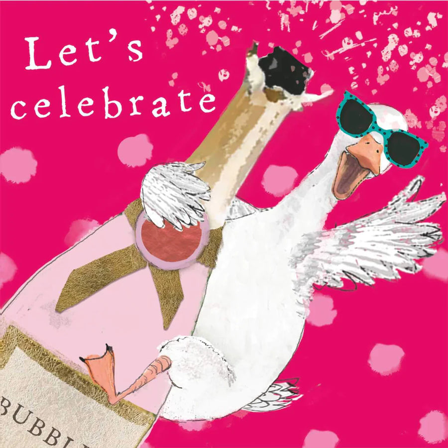 Let's Celebrate - Pink Party Paper Cocktail Napkins, 25cm
